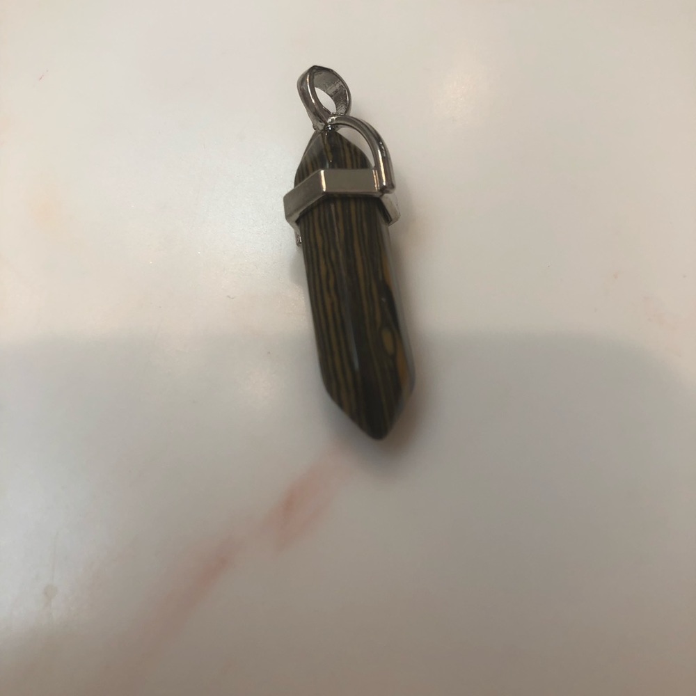 1pc Natural Quartz Crystal Stone Point Chakra Healing Gemstone Pendants Jewelry - Picture 12 of 14